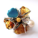 Zawieszka ''Kolorowy kwiat''