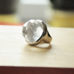 Pierścionek Kryształ górski