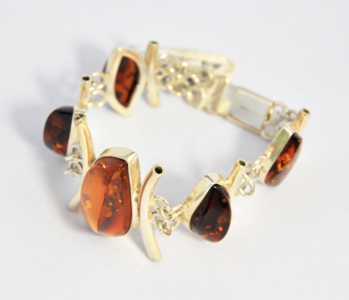 Srebrna oryginalna bransoleta - obrazek 2