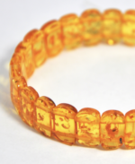 Bransoletka  z jasnych bursztynów - Image 2