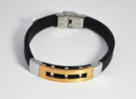 Męska bransoleta z kauczuku