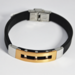 Męska bransoleta z kauczuku