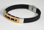 Męska bransoleta z kauczuku - obrazek 2