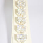 Bransoleta z prostokątnym kryształem Swarovskiego