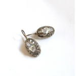 Wiszące kolczyki z cyrkonią