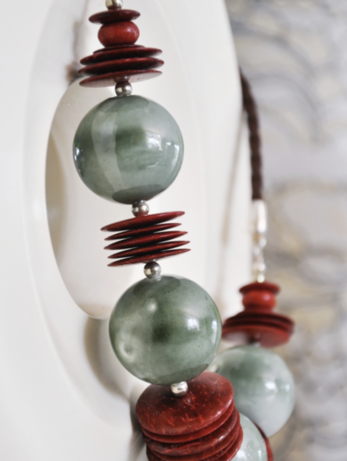 Porcelanowe korale - obrazek 1