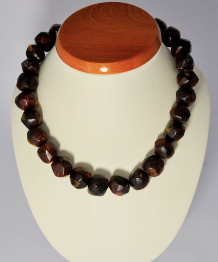 Korale- drzewo afrykańskie i bursztyn - obrazek 1