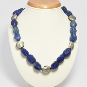 Korale- niebieski agat