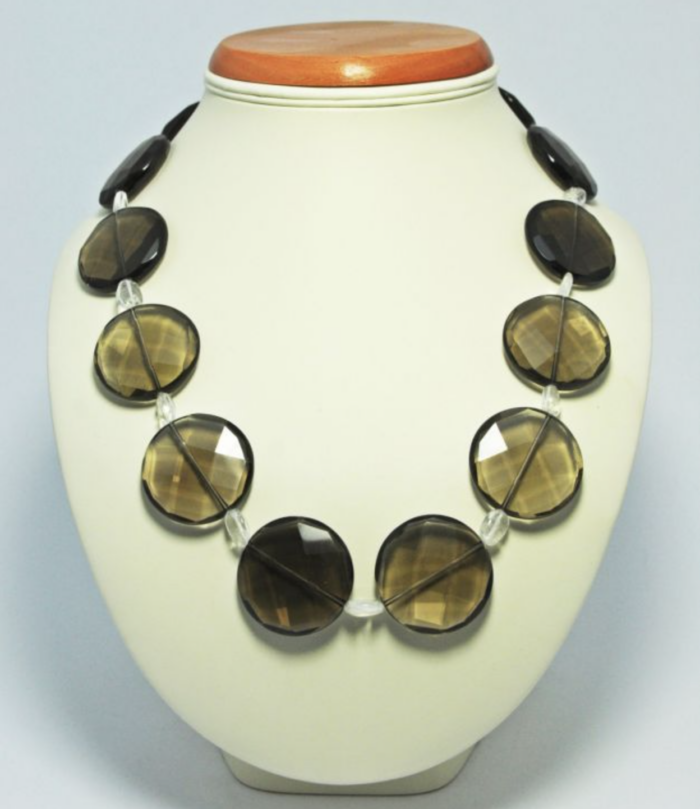 Naszyjnik z kwarcu dymnego - Image 1