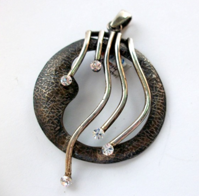 Zawieszka z oksydowanego srebra - Image 1