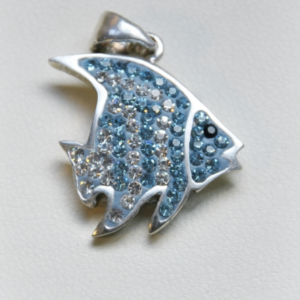 Zawieszka rybka- kryształ Swarovskiego