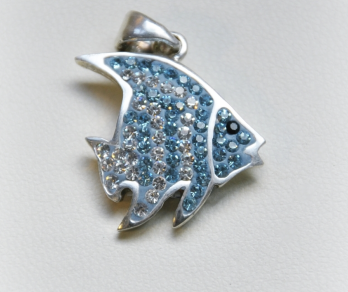 Zawieszka rybka- kryształ Swarovskiego - Image 1